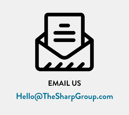 Email The Sharp Group: hello@thesharpgroup.com