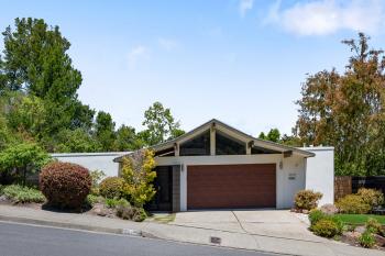 3072 Atwater Drive is a 4 bedroom Eichler home in Burlingame