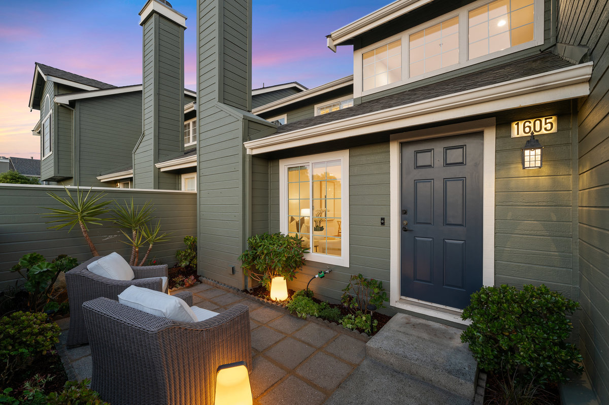 1605 Graystone Lane is a 2 Bedroom Townhome in the Village in the Park Community of Daly City