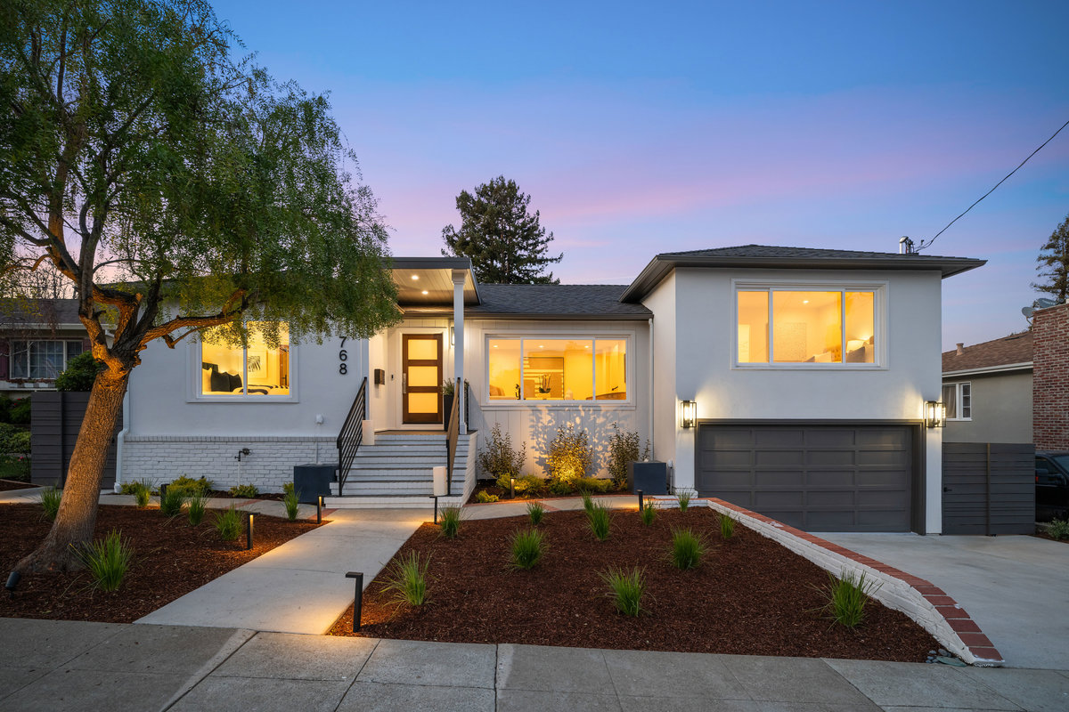 768 28th Avenue is a stunningly remodeled 5 bedroom, 5 bathroom home in San Mateo, listed by The Sharp Group.