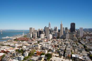 San Francisco aerial shot Photo